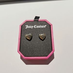 JUICY COUTURE HEART EARRINGS
